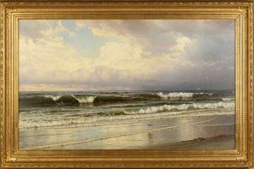 William Trost Richards (American, 1833 - 1905), Seascape